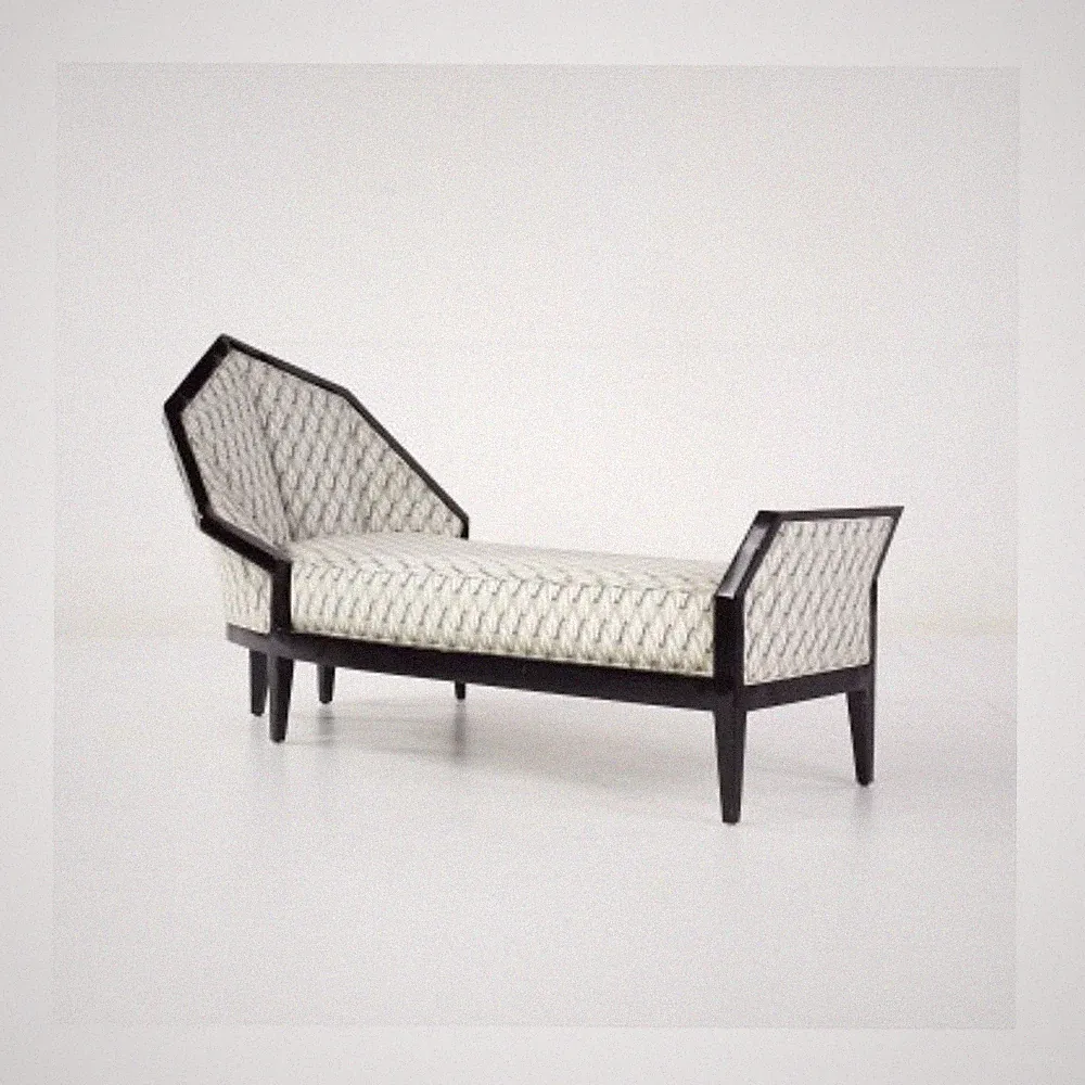 Interior Crafts Geometric Chaise